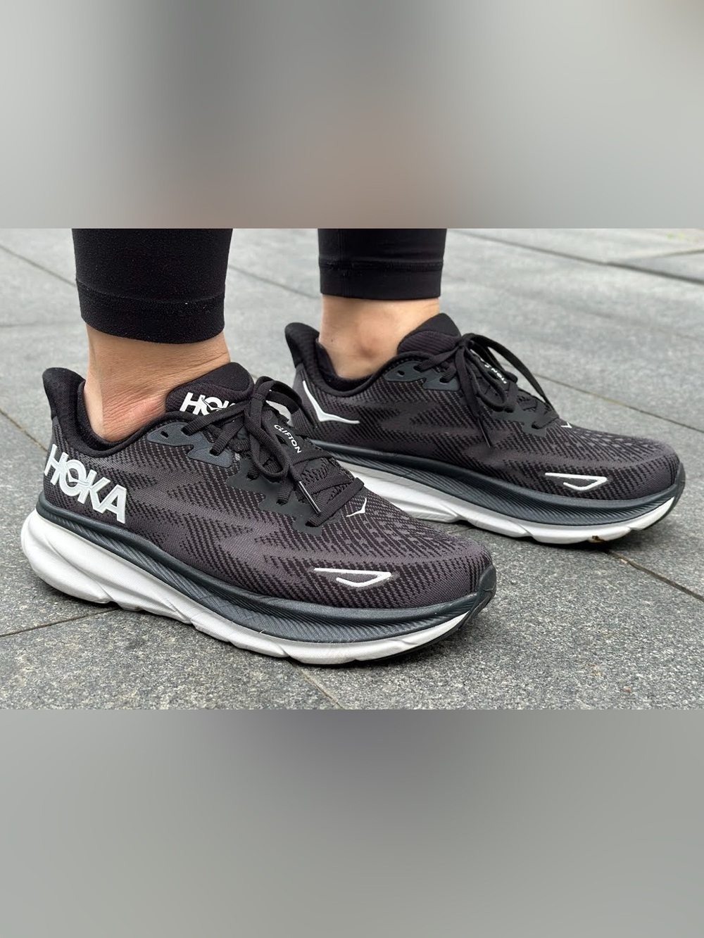 Hoka One Clifton 9 Walking Running Sneakers